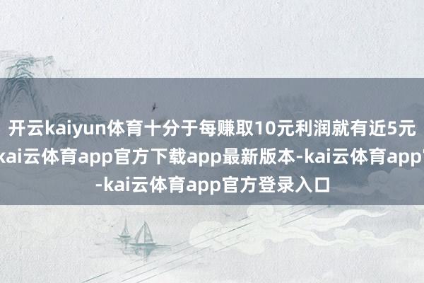 开云kaiyun体育十分于每赚取10元利润就有近5元被风险侵蚀-kai云体育app官方下载app最新版本-kai云体育app官方登录入口
